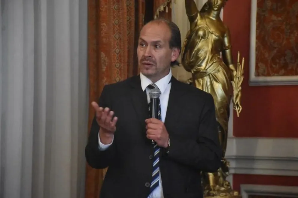 El viceministro de Cultura y Folklore, Andrés Zaratti. / Foto: AMUN.