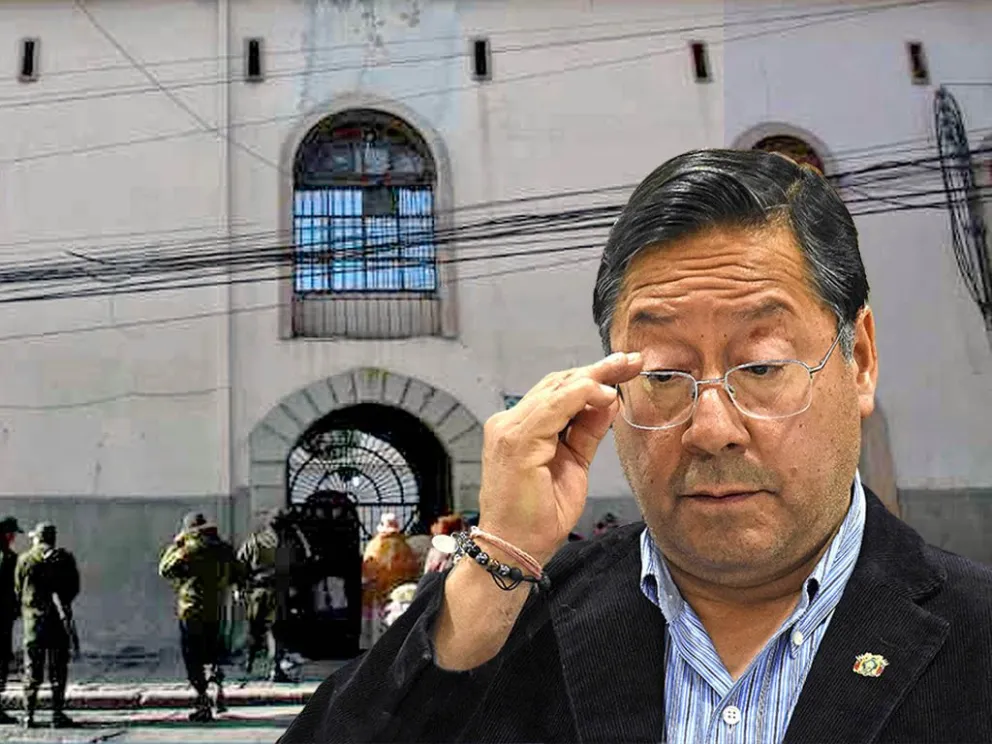 El expresidente fue enviado a la cárcel de San Pedro. Foto: Composición