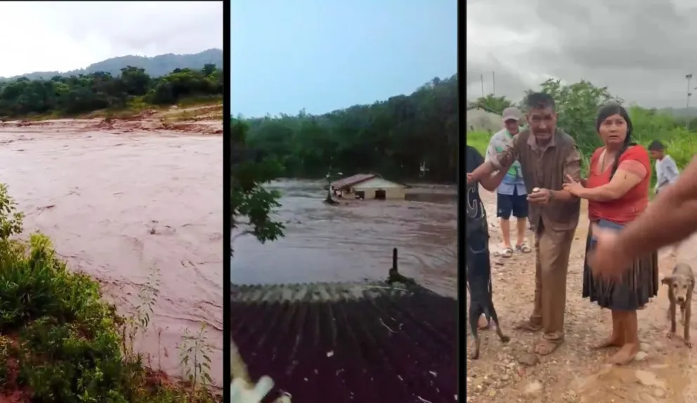 Imágenes de la inundación en El Torno