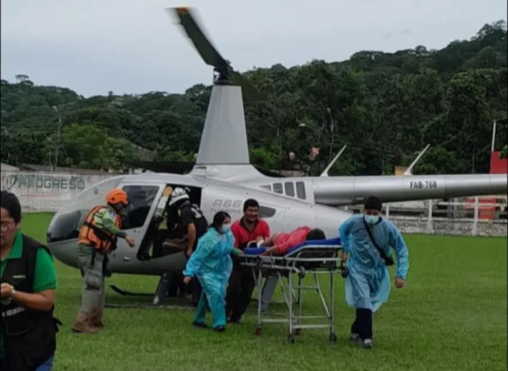 Operativos de rescate en El Torno