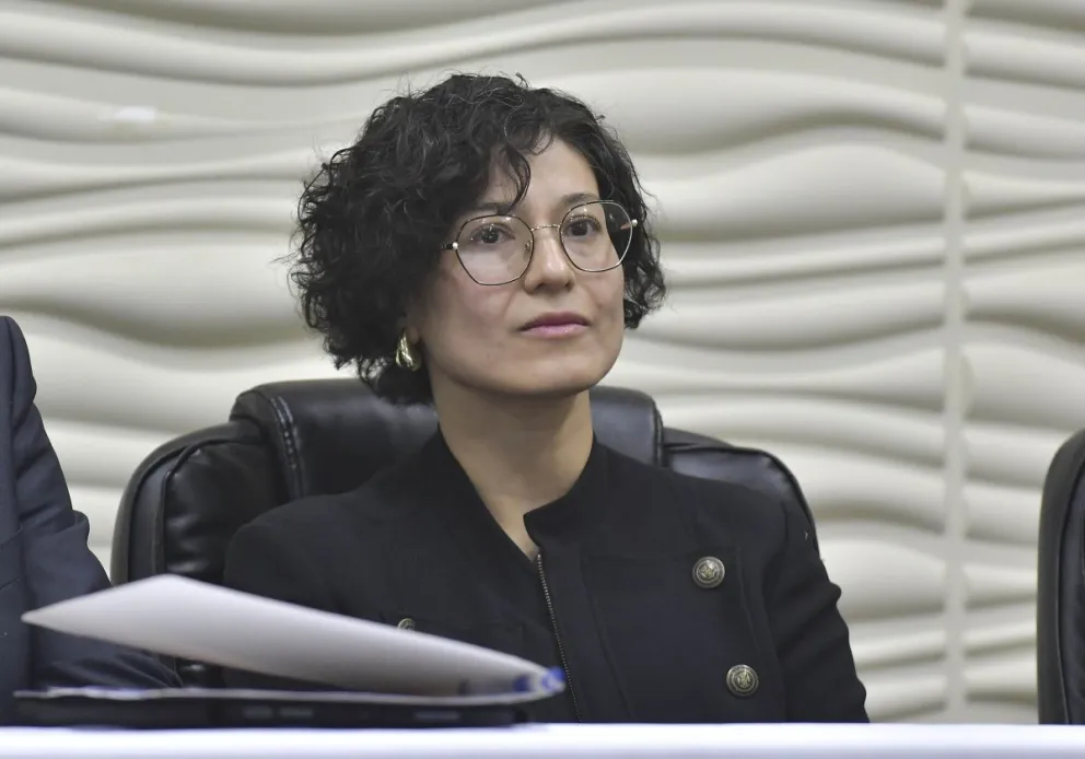 La directora de la Agencia Nacional de Hidrocarburos (ANH), Margot Ayala. FOTO: APG