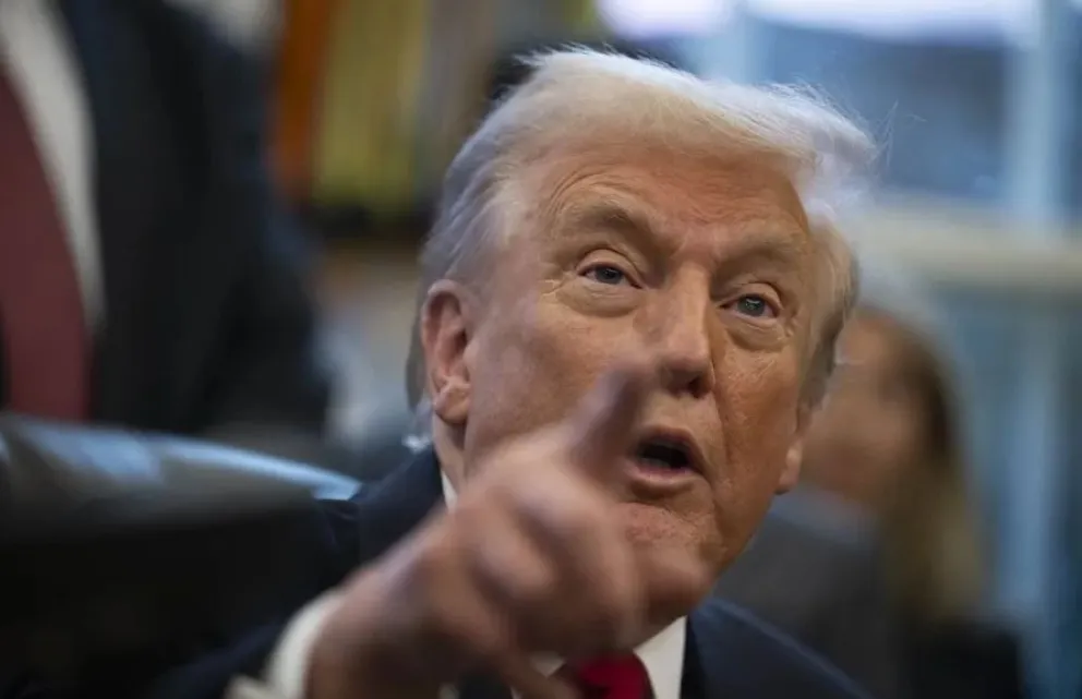 El presidente de EE.UU., Donald Trump. Foto: EFE
