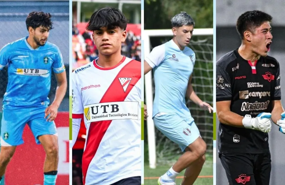 Arce, Maraude, Justiniano y Poveda fueron llamados al seleccionado. Fotos: AD