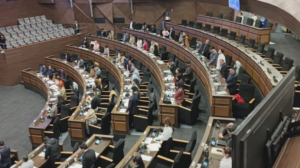 Sesión de la Cámara de Diputados. Foto: Paulo Lizárraga / Visión 360
