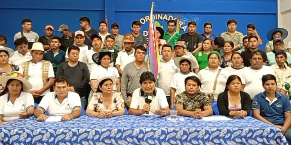 Evo Pueblo anunció a Héctor Arce como candidato a la Gobernación de Cochabamba. Foto: Captura de video