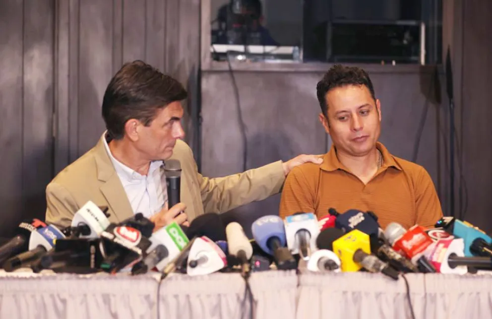 El Presidente y el Vicepresidente en una fotografía de archivo