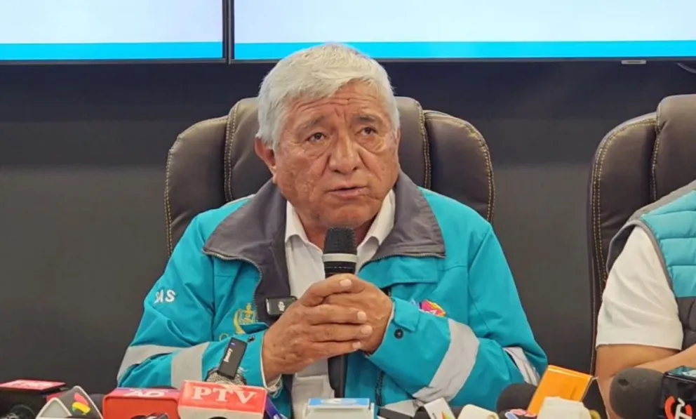 El alcalde Iván Arias durante el anuncio este jueves. Foto: Captura de video