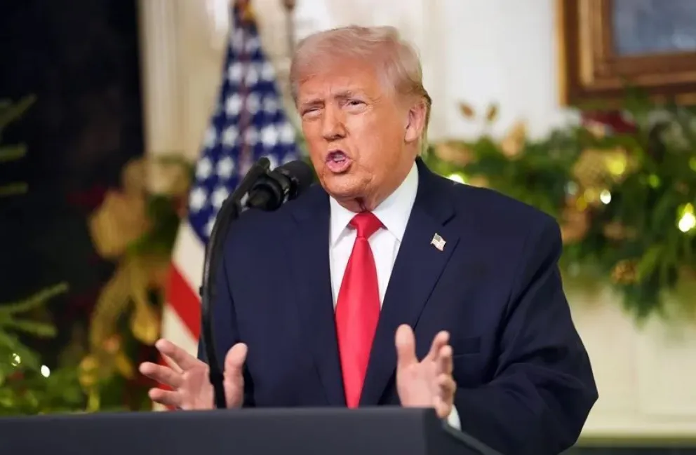 Donald Trump en la Casa Blanca en una imagen de archivo. Foto: EFE