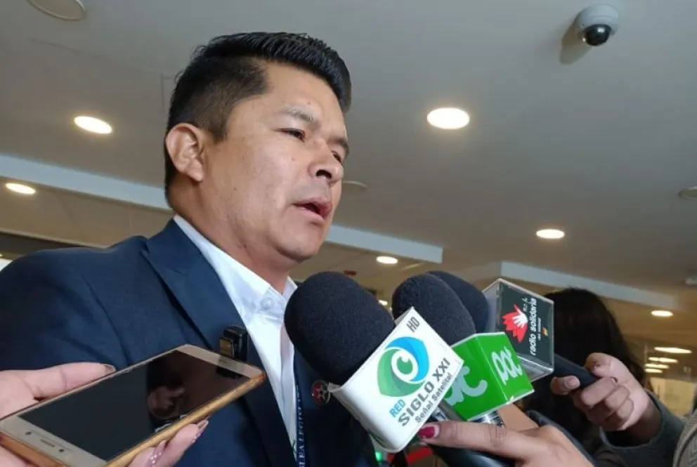 El senador de Cochabamba, Wilder Véliz en una imagen de archivo. Foto: La Patria