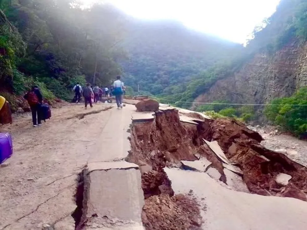 Sector que conecta a Santa Cruz con los valles cruceños. Foto: ABC