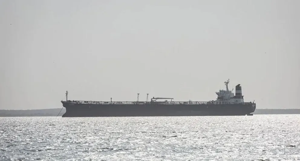 Un buque petrolero, en Maracaibo (Venezuela), Foto: EFE
