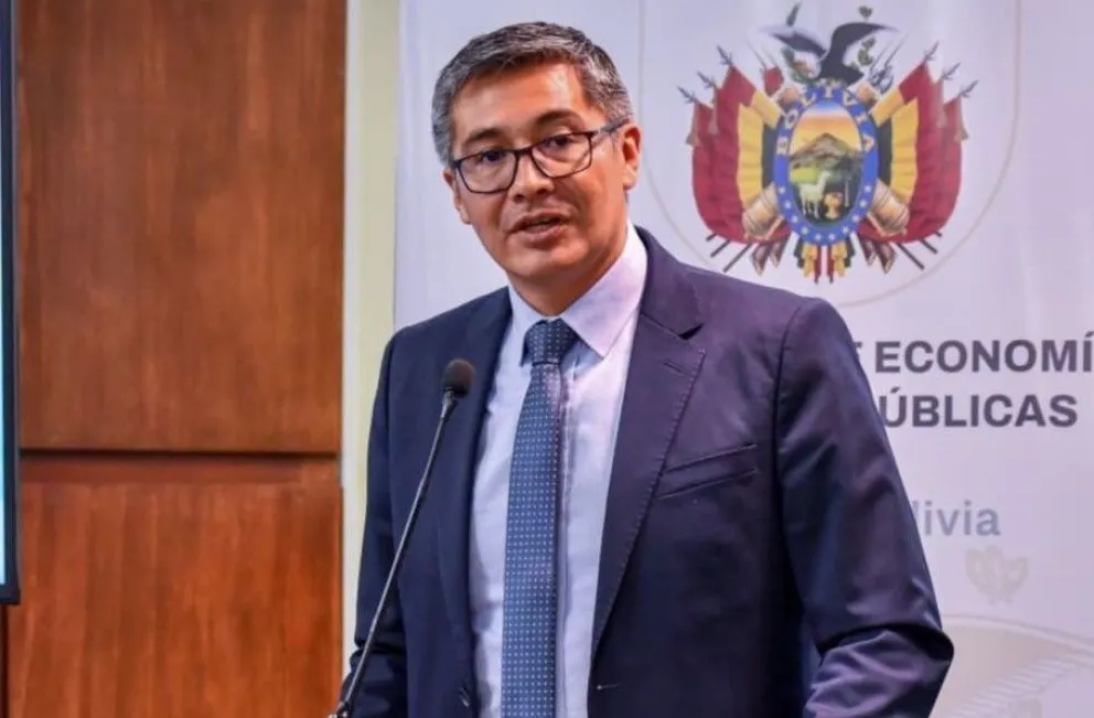 El ministro de Economía, José Gabriel Espinoza. Foto: Ministerio de Economía. 