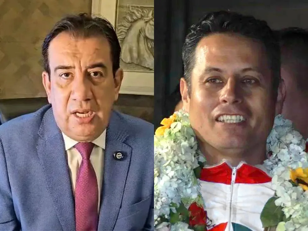  Jaime Soliz en una captura de video y Edmand Lara. 
