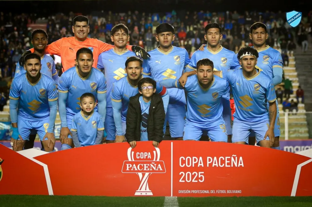 La actual plantilla de la Academia. Foto: Club Bolívar.