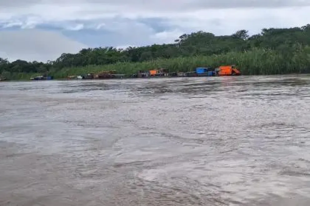 Desborde de ríos en el Trópico de Cochabamba. Foto: Unitel