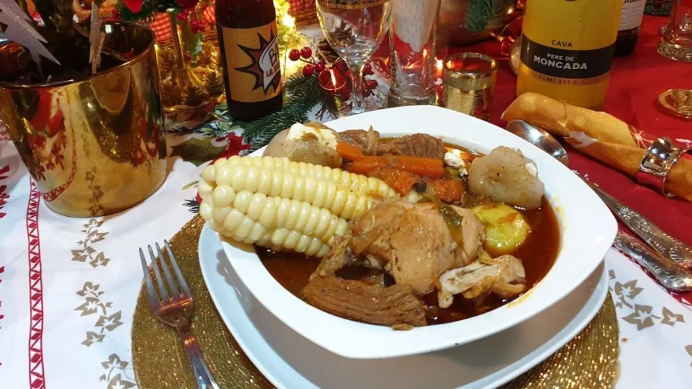 Un plato de picana. FOTO: Juegos Odesur Cochabamba 2018