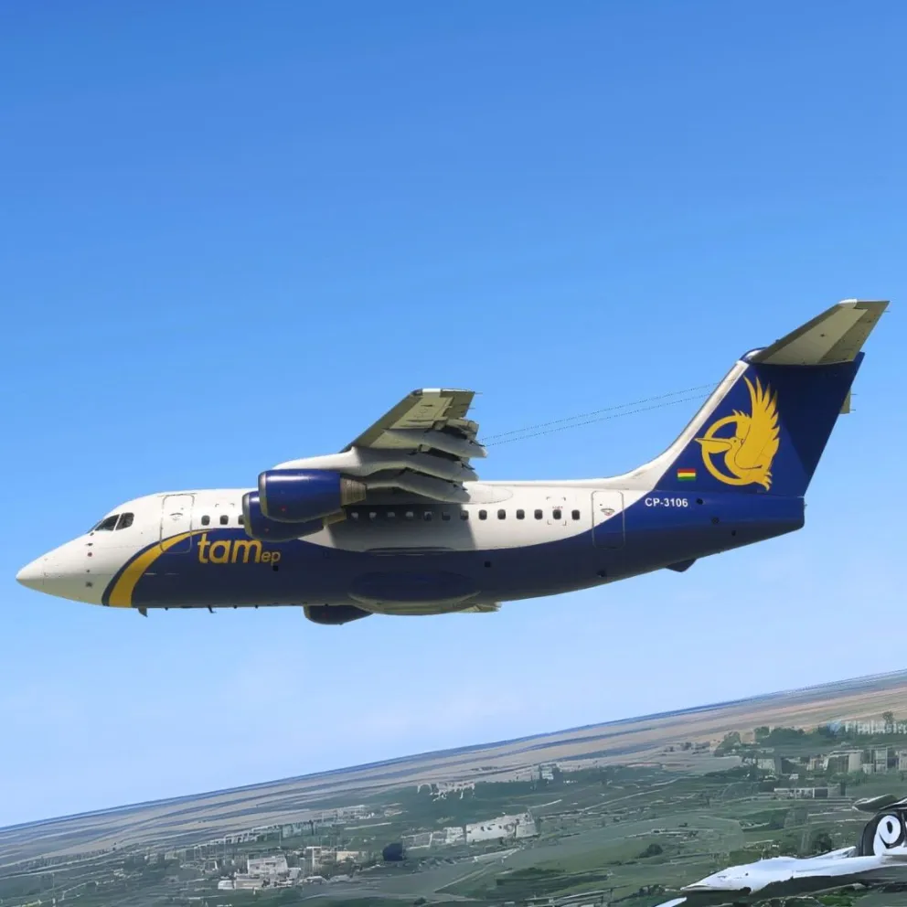 Una de las aeronaves con las que cuenta el TAM. Foto TAMep
