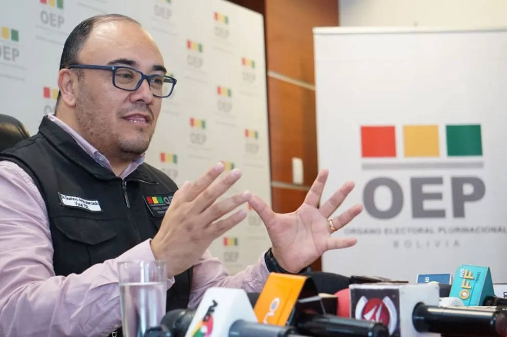 Gustavo Ávila, presidente del TSE. Foto: APG 