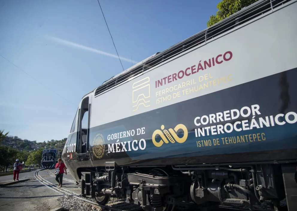 Aumentó a 20 el número de heridos que dejó el descarrilamiento del tren Transístmico, parte del Corredor Interoceánico del Istmo de Tehuantepec (CIIT), sur de México. Foto: EFE
