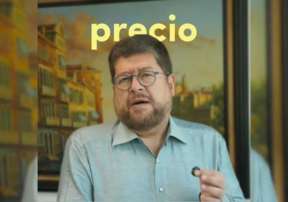 Samuel Doria Medina en una captura de video.