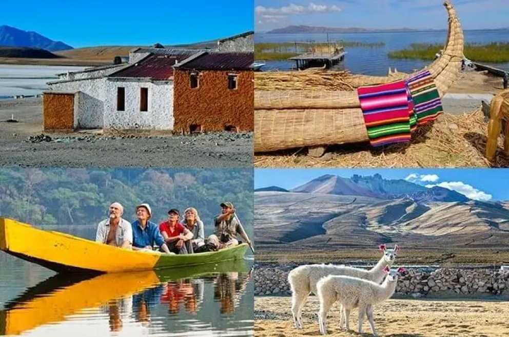 Imagen referencial de sitios turísticos del país.