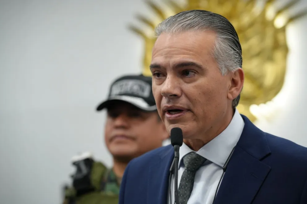 El viceministro de Defensa Social, Ernesto Justiniano, en una imagen de archivo. Foto: Ministerio de Gobierno