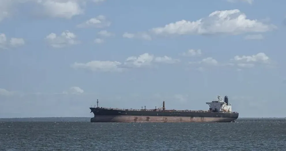 Un buque petrolero en el Lago de Maracaibo (Venezuela). Foto: EFE