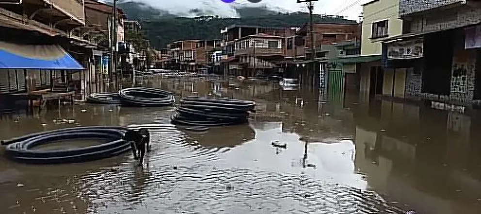 Desbordes de los ríos Mapiri y Tipuani afectan al municipio de Guanay Foto: Todo Noticias Guanay