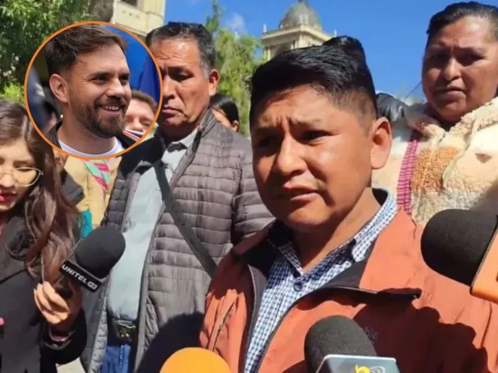 Lluta cuestiona a Del Castillo. Composición: Marina Mamani / Visión 360