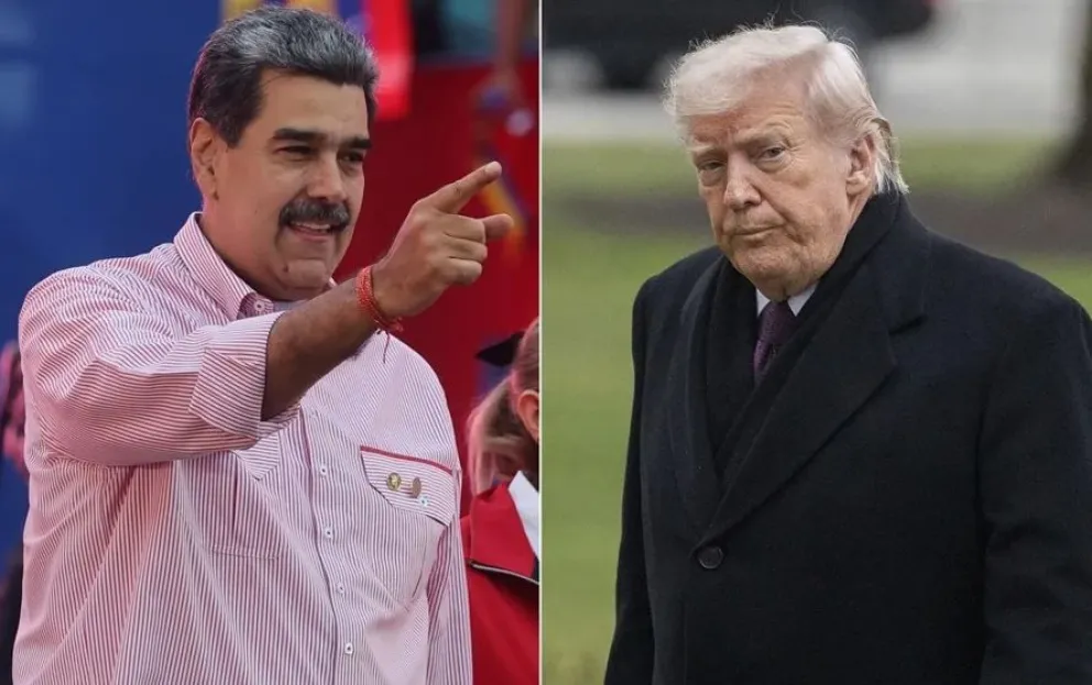  Nicolás Maduro y Donald Trump. Foto: EFE