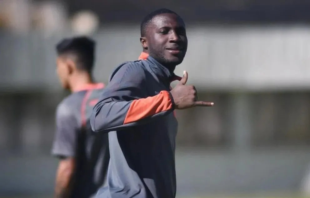 Luis Caicedo en un entrenamiento en su primer ciclo en el "Millonario". Foto: Club Always Ready