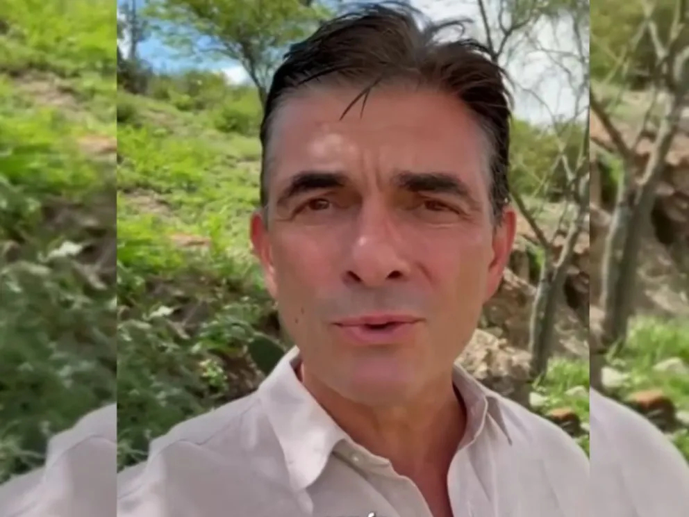 Rodrigo Paz, en una captura de video. 