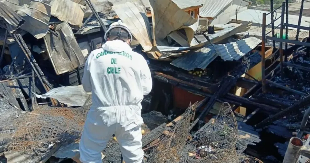 El incendio ocurrió la madrugada del 1 de enero de 2026. Foto: Referencial / ATB Digital