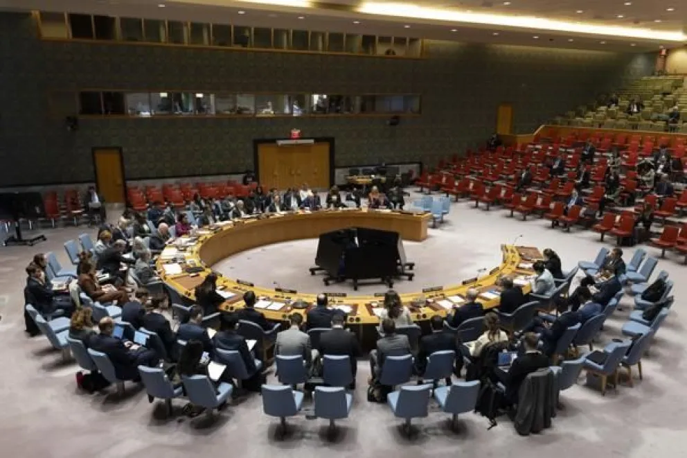 Foto de archivo de una reunión del Consejo de Seguridad de la ONU. EFE/EPA/JUSTIN LANE