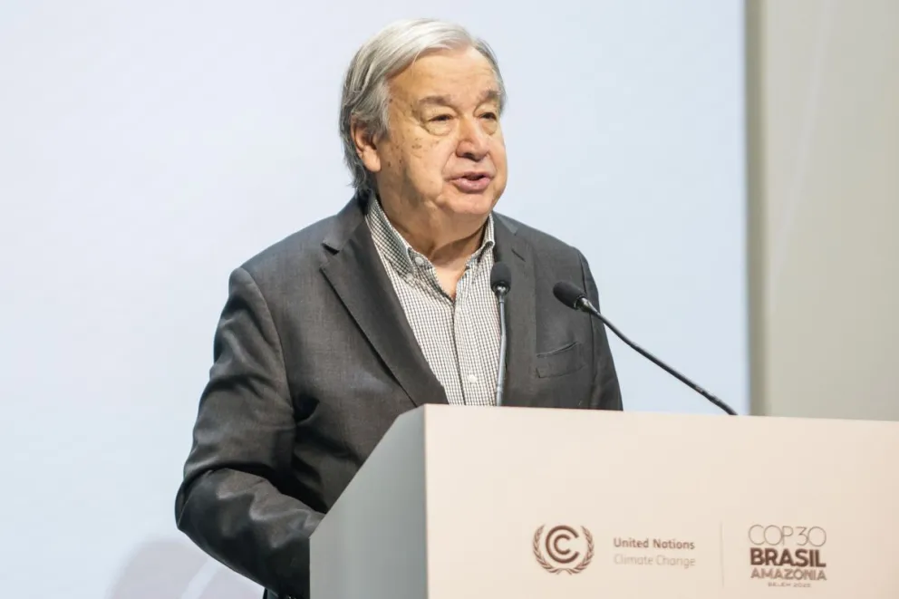 Foto de archivo del secretario general de las Naciones Unidas, António Guterres. Foto: EFE