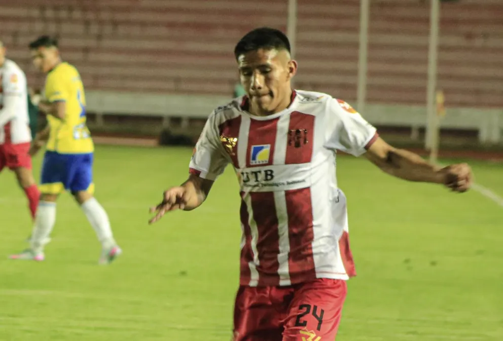 López durante un partido anterior con Independiente. Foto: APG.