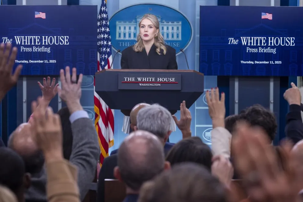 La portavoz de la Casa Blanca, Karoline Leavitt. Foto: EFE