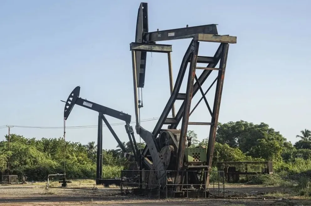 Un balancín petrolero, en Cabimas, Venezuela. Foto: EFE