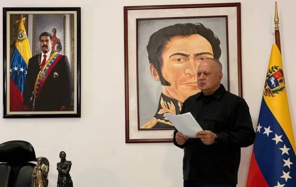 Diosdado Cabello, el número 2 del chavismo. Foto: EFE