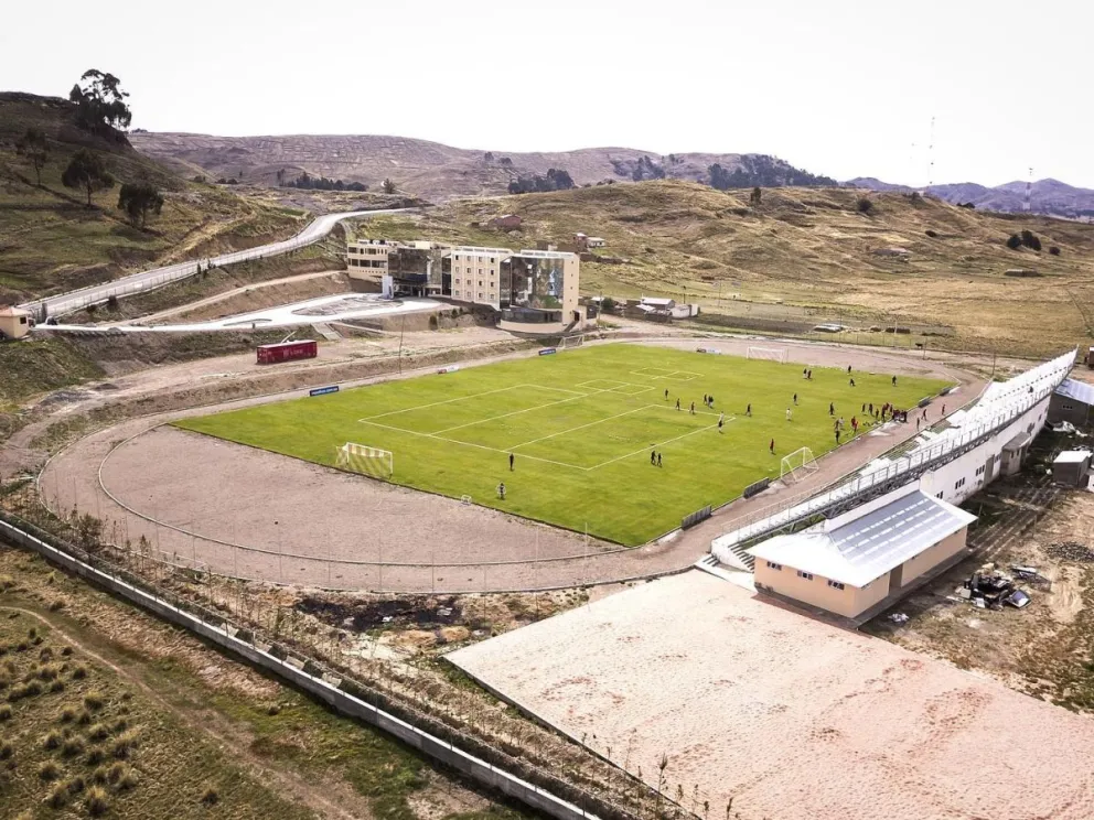 El CAR de Huarina en el que trabajará el plantel Millonario. Foto: Club Always Ready.