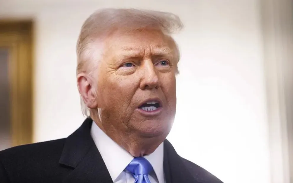El presidente de Estados Unidos, Donald Trump. Foto: EFE