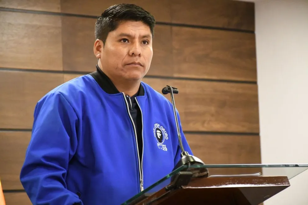 Leonardo Loza en una imagen tomada de sus redes sociales.