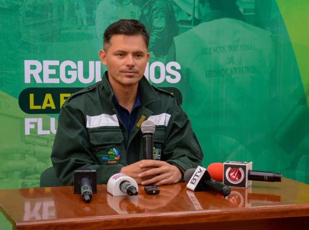 Director distrital de la ANH en La Paz, Andrés Kittelson. Foto: ANH 