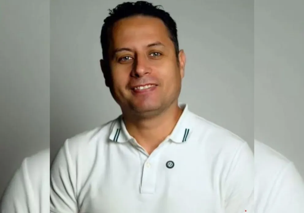 Edmand Lara en una captura de video.