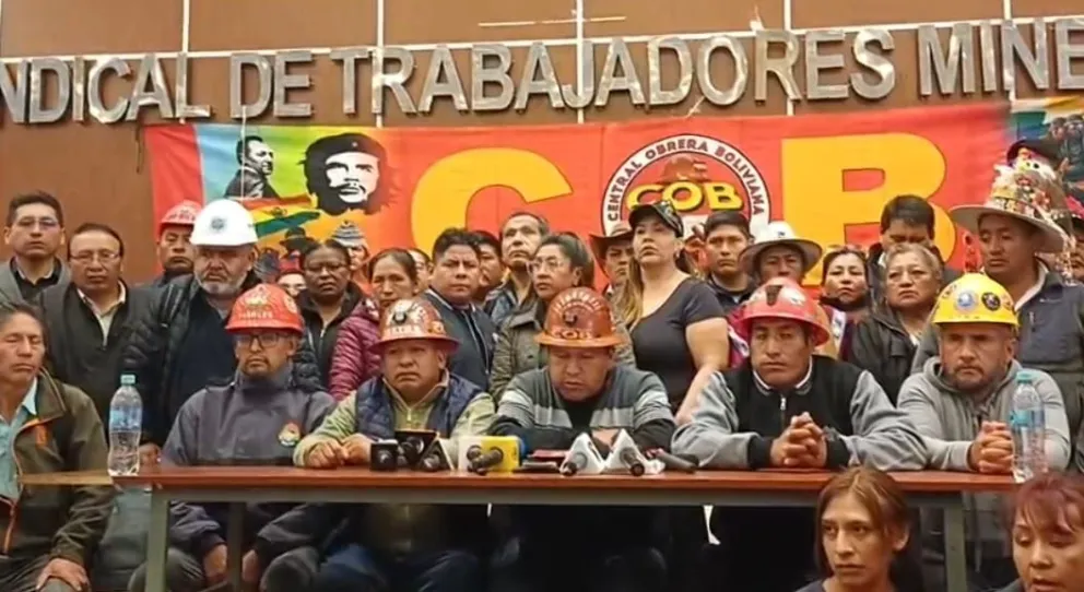 La COB denuncia que el Gobierno incumplió el acuerdo firmado en El Alto. 