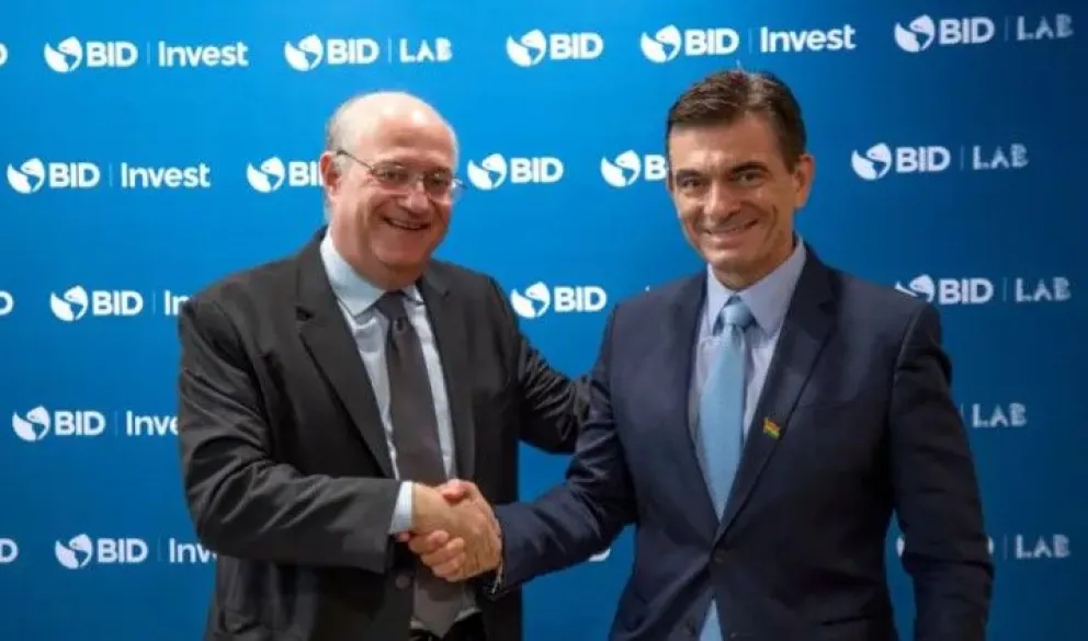 Ilan Goldfajn y Rodrigo Paz. Foto: RRSS