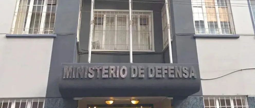 Instalaciones del Ministerio Defensa. Foto: Unitel