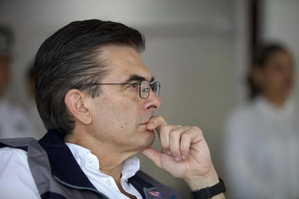 Paz, durante una anterior actividad. Foto: RRSS del mandatario 