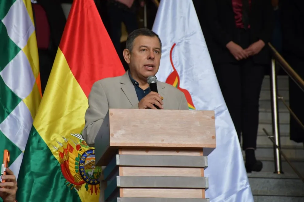 El presidente del Senado, Diego Ávila. Foto: Senado de Bolivia