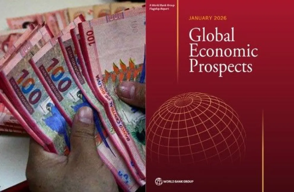 El primer informe Proyecciones Económicas Mundiales 2026. Foto: Visión 360